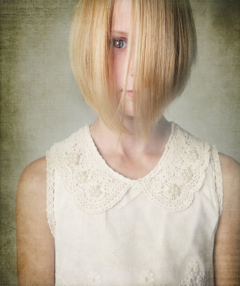 Ethereal Blonde Girl by Bianca Dijck — canvas wall art