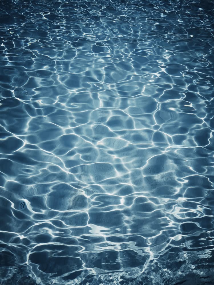 Sunlit Water Shimmer by Bilge Paksoylu — canvas wall art