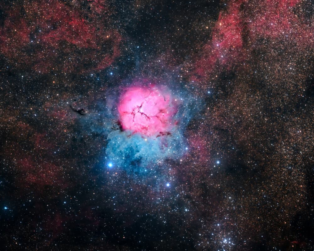Stellar Nursery Glow by Vikas Chander — canvas wall art