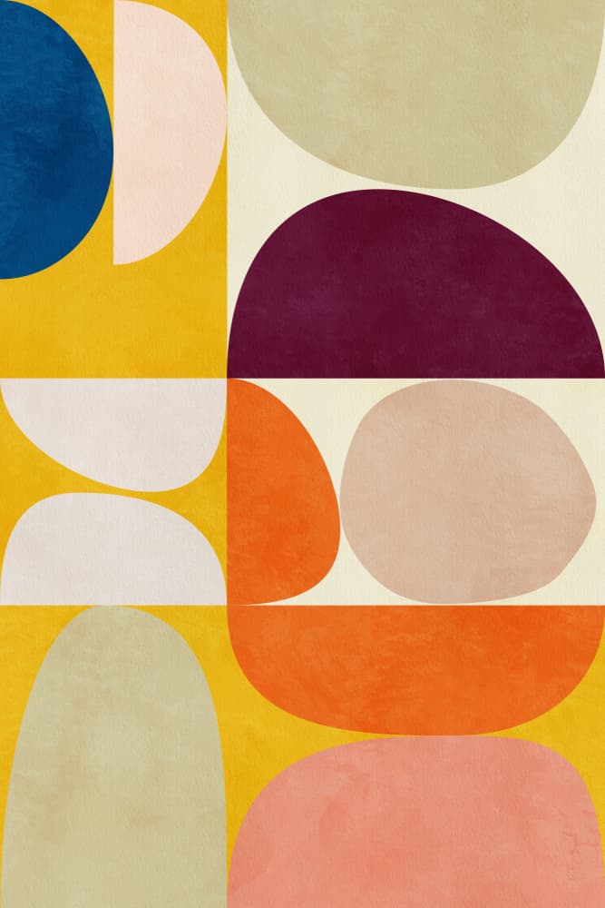 Vivid Bauhaus2 by Ana Rut Bre — canvas wall art