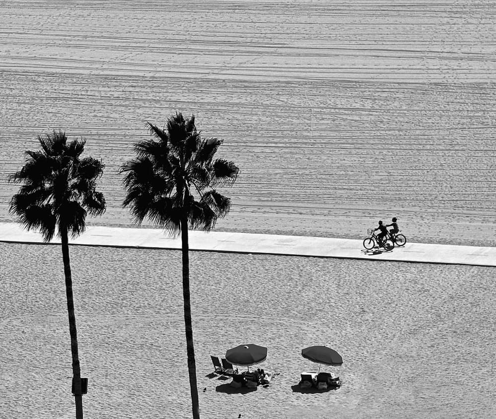 Aerial Beach Life by Roxana Labagnara — canvas wall art