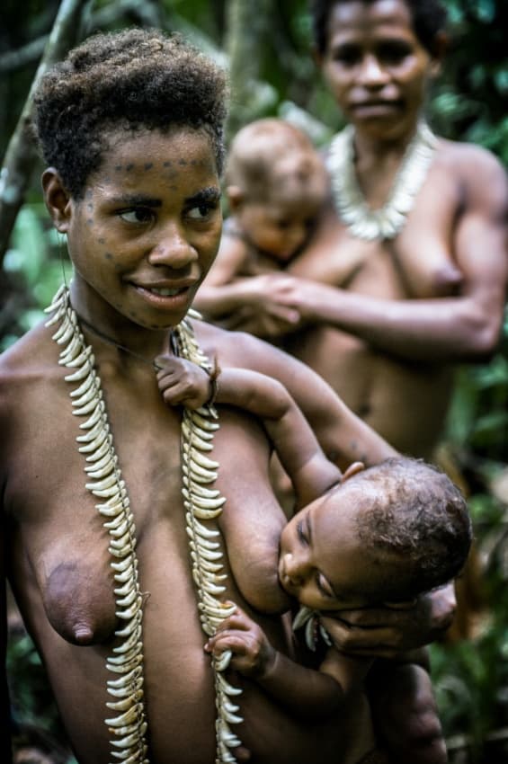 Jungle Mother and Baby by Pavol Stranak — canvas wall art