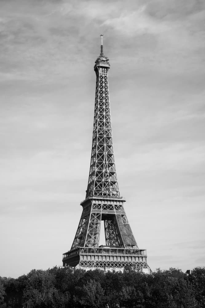 Eiffel Tower Majesty by Pictufy Studio III — canvas wall art