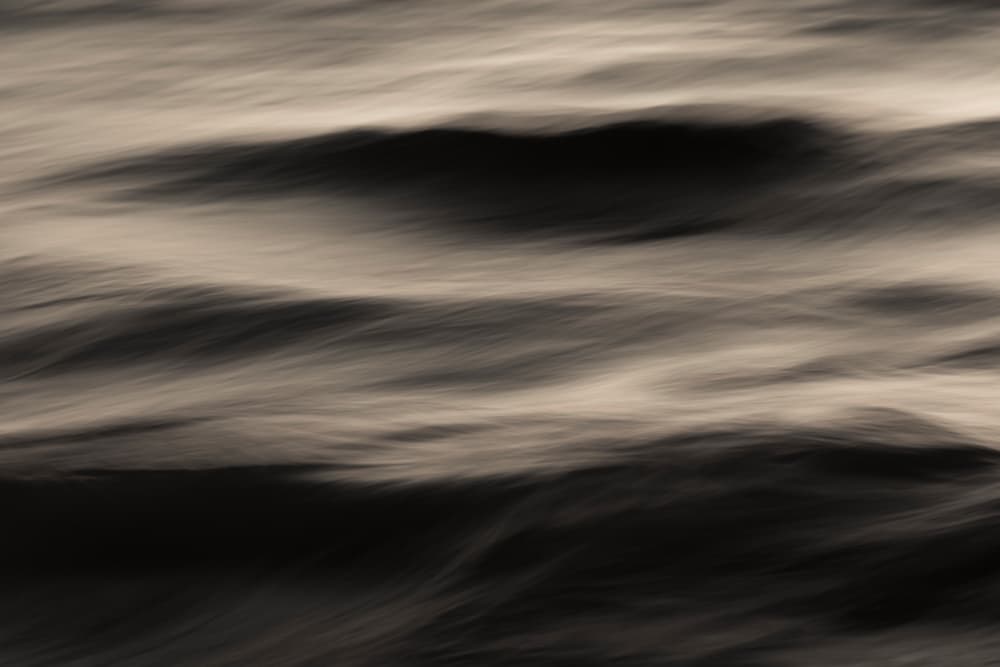 Abstract Ocean Waves by Tal Paz-Fridman — canvas wall art