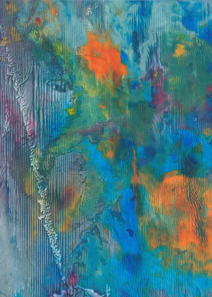 Vibrant Color Flow by Maira Ribena — canvas wall art