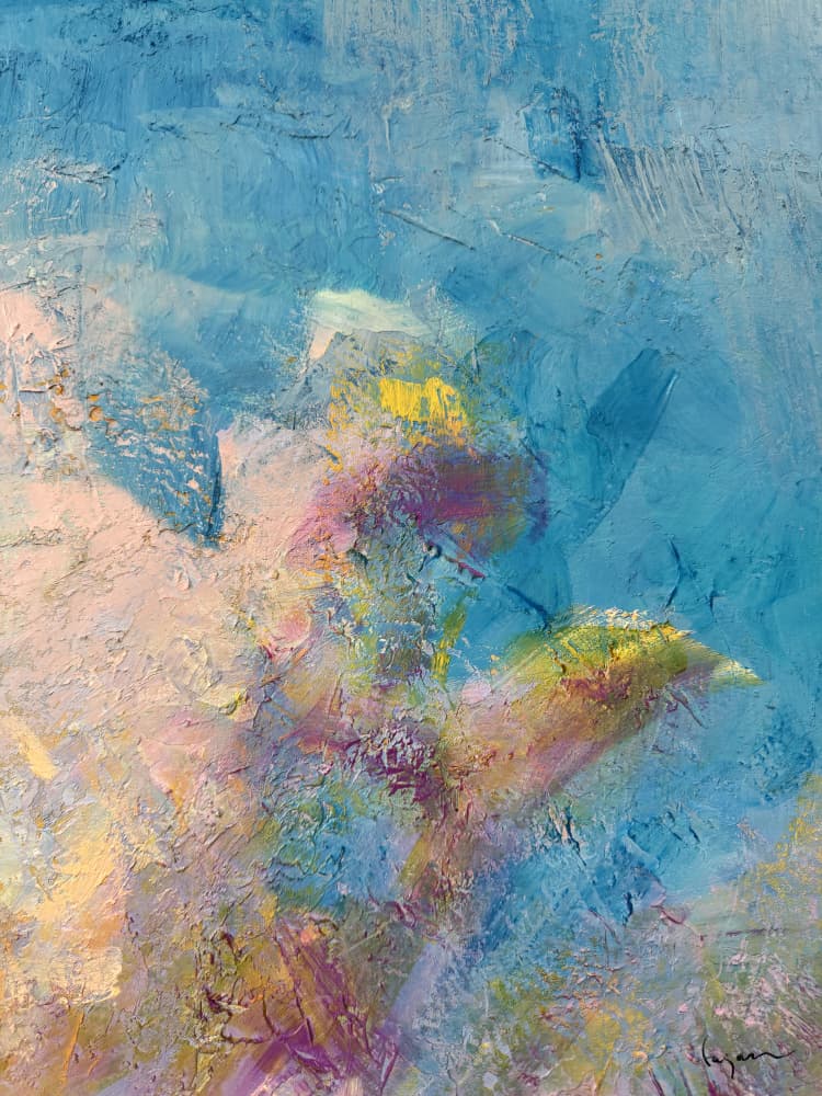 Blue Skies by Dorothy Fagan — canvas wall art