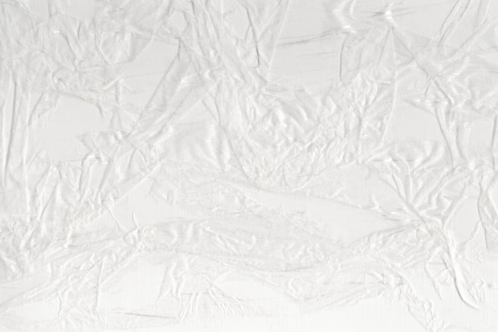 White Canvas Resembling Crumpled Paper by uplusmestudio — canvas wall art