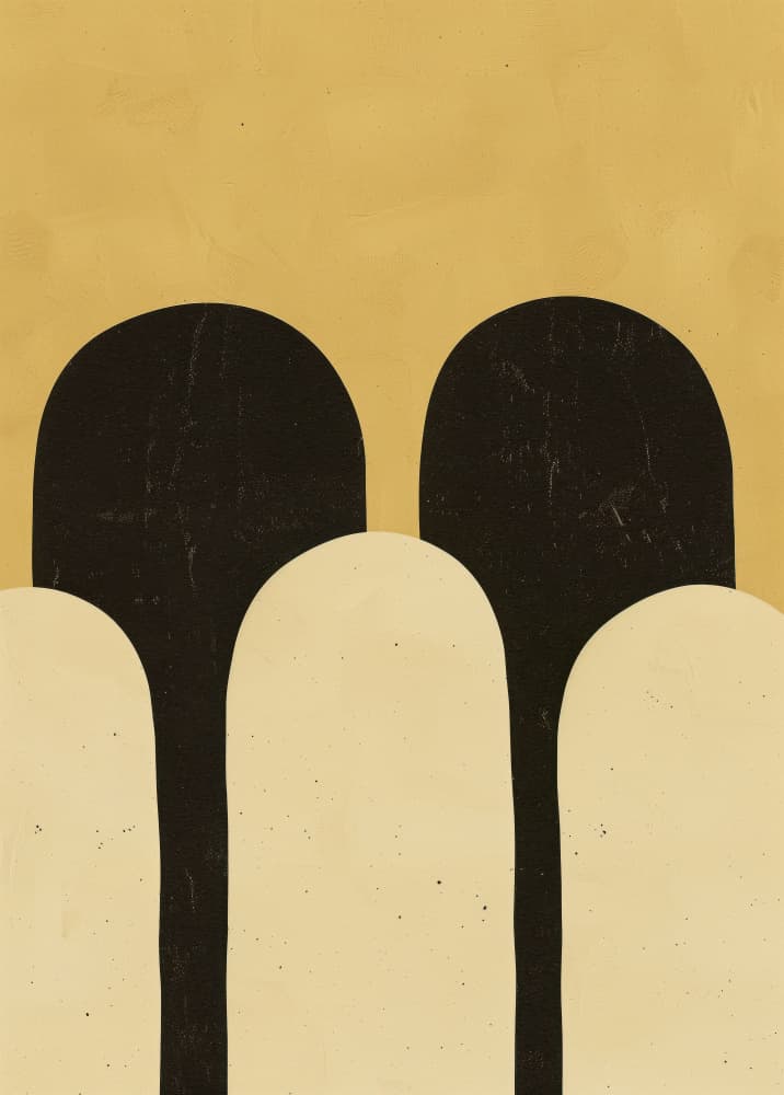 Dual Harmony Play by Treechild — canvas wall art