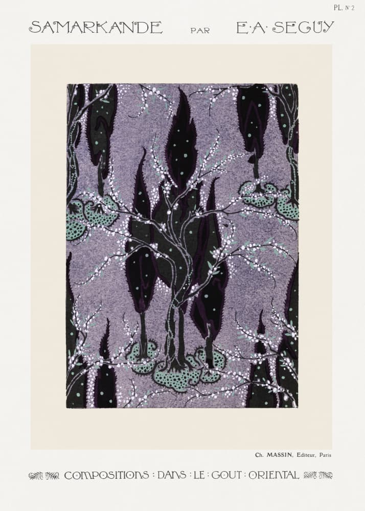Samarkande 2 by Emile Alain Seguy — canvas wall art
