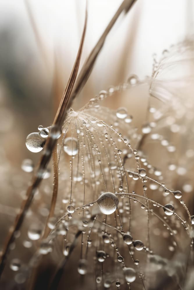 Dewy Filigree by Treechild — canvas wall art