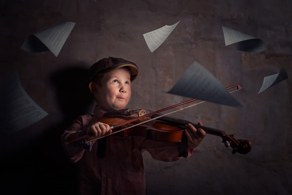 Melody Takes Flight by Adrian Vrican — canvas wall art