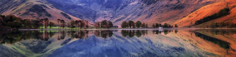 Serene Mountain Lake Reflection by Jaroslav Zakravsky — canvas wall art