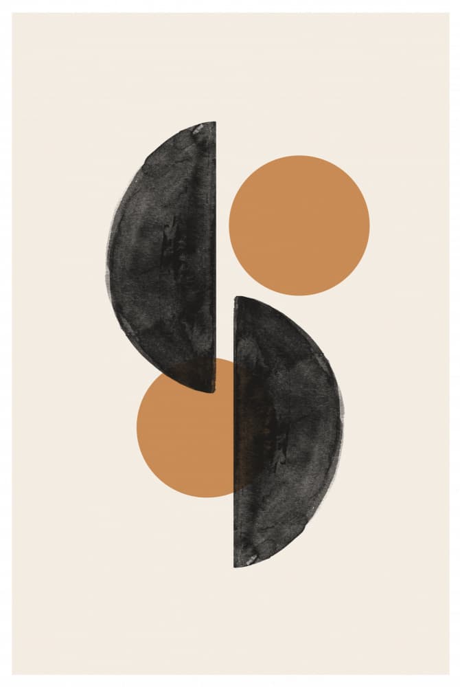 Geometric Harmony by THE MIUUS STUDIO — canvas wall art