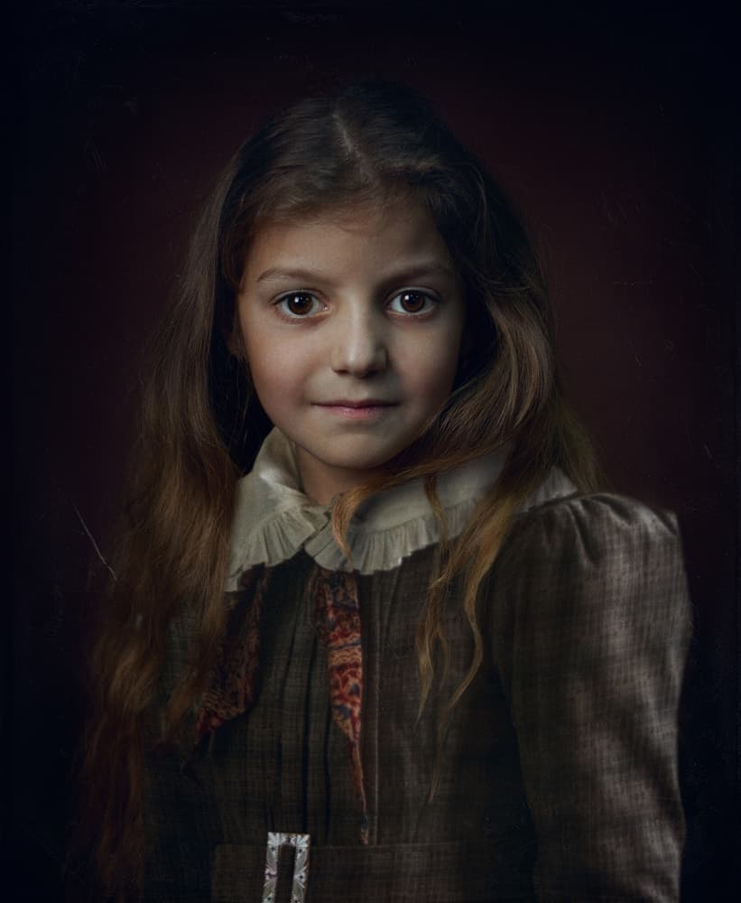Timeless Child Portrait by Svetlana Melik-Nubarova — canvas wall art