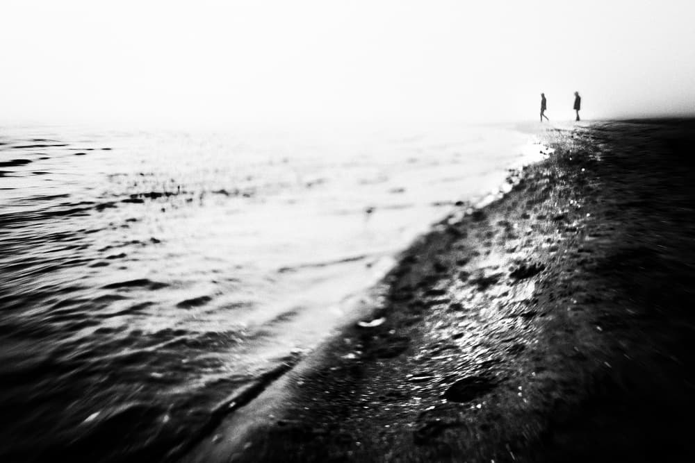 Two On The Shore by Gustav Davidsson — canvas wall art
