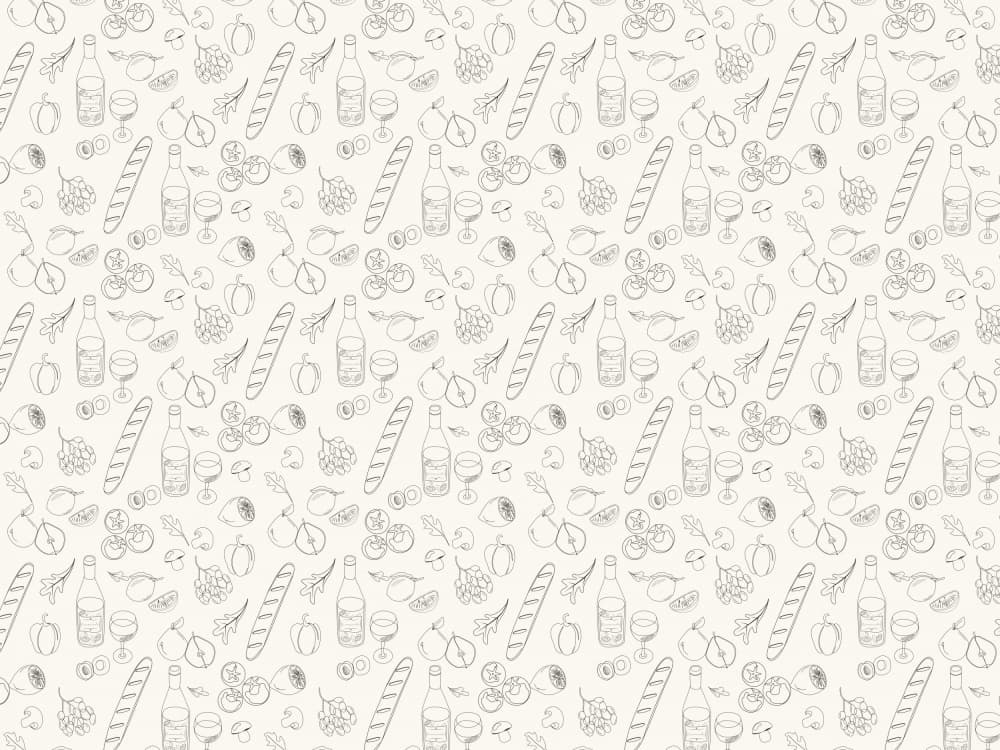 Picnic Sketches by Treechild — canvas wall art