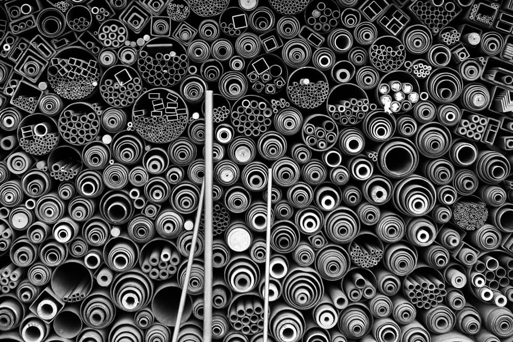 Industrial Pipe Variety by HAN dong hee — canvas wall art