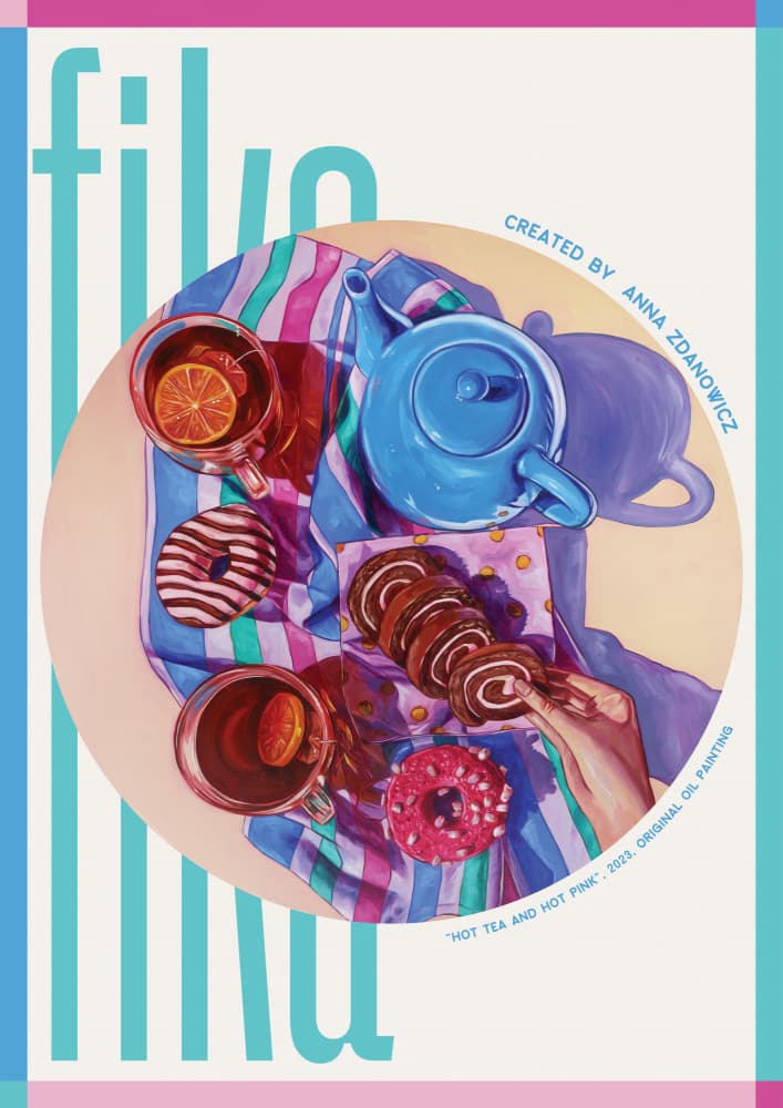 Sweet Tea and Donuts by Anna Zdanowicz — canvas wall art