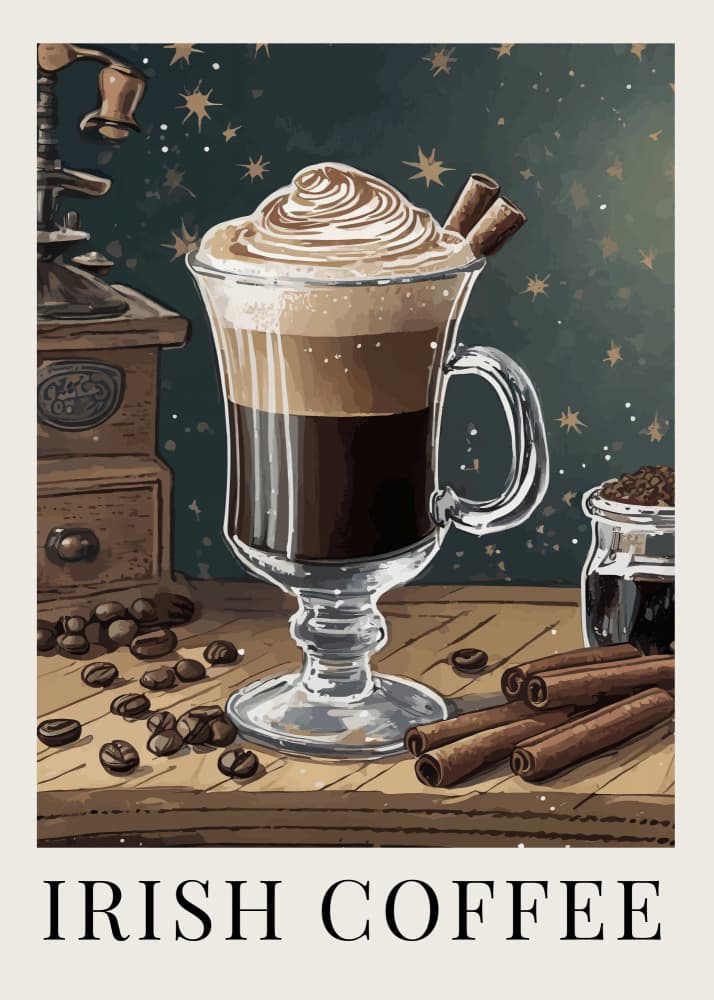Cozy Irish Coffee by Andreas Magnusson — canvas wall art