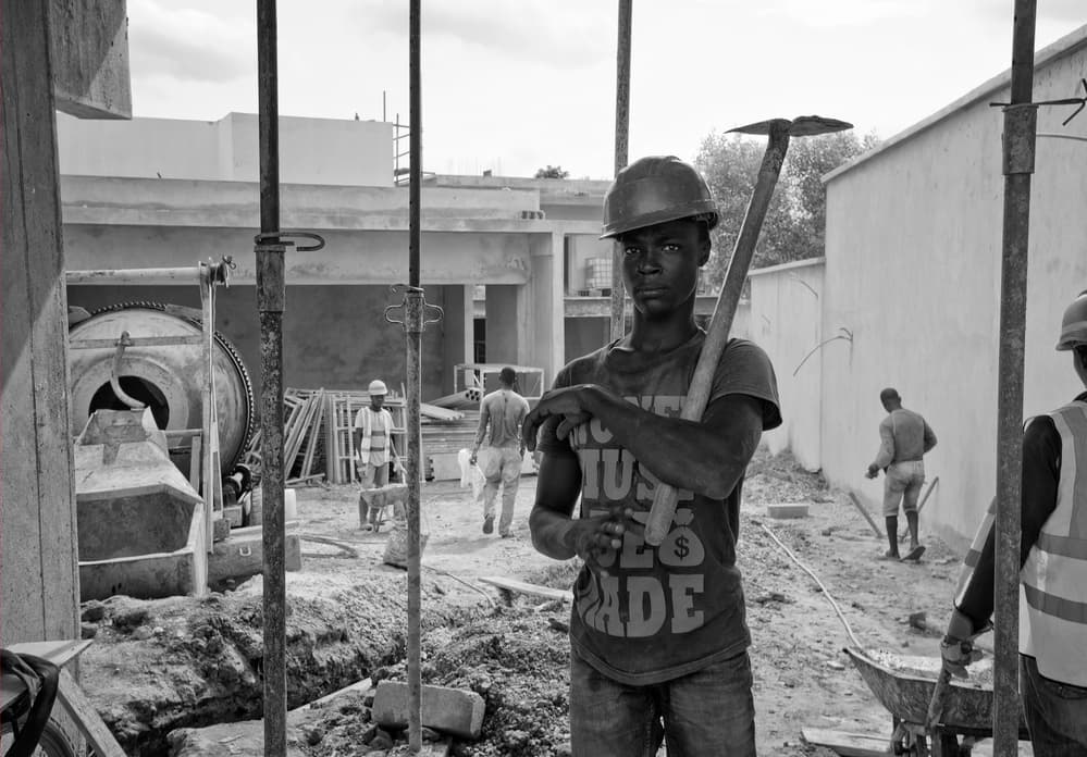 Man With Pickaxe by Lorenzo Grifantini — canvas wall art