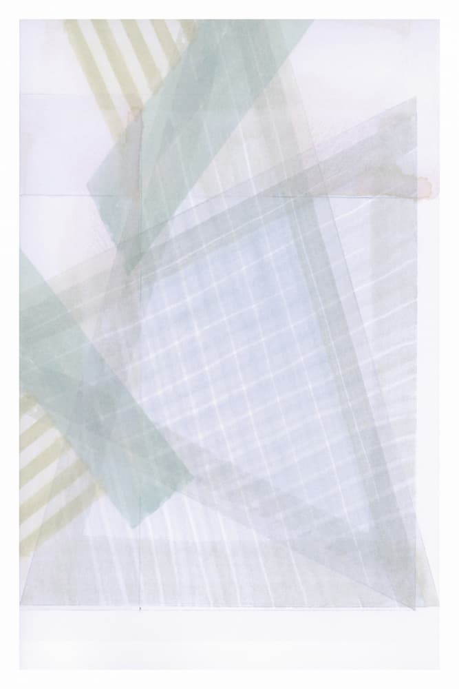Soft Geometric Layers by cartissi — canvas wall art