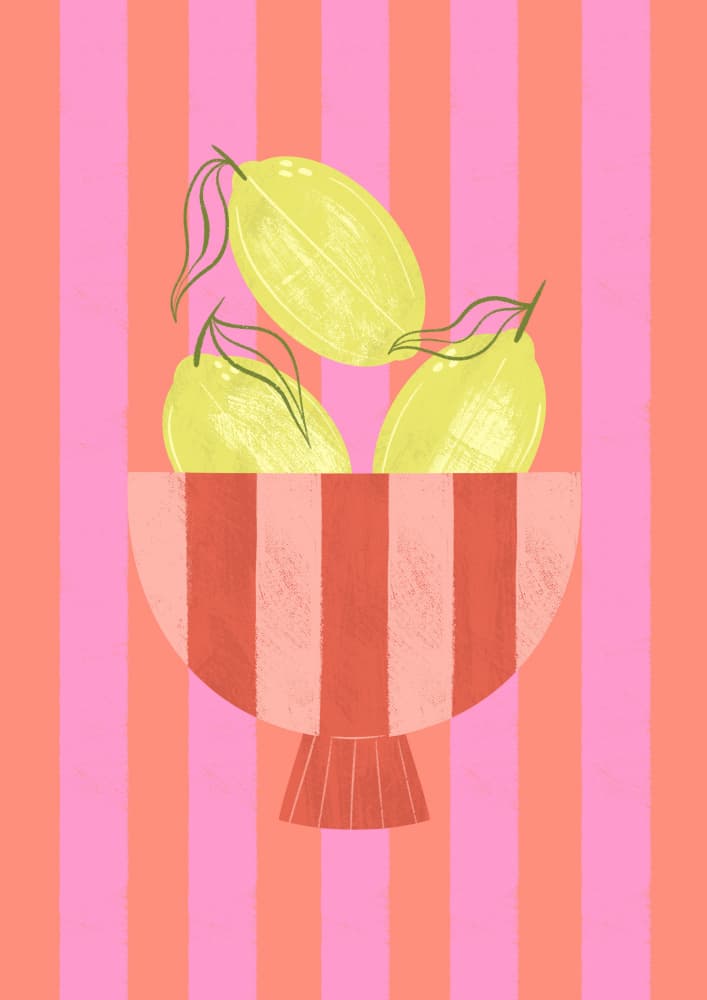 Bowl Of Lemons by Melissa Donne — canvas wall art