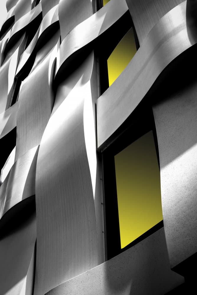 Modern Architectural Curves by Anita Martin AnnaPileaFotografie — canvas wall art
