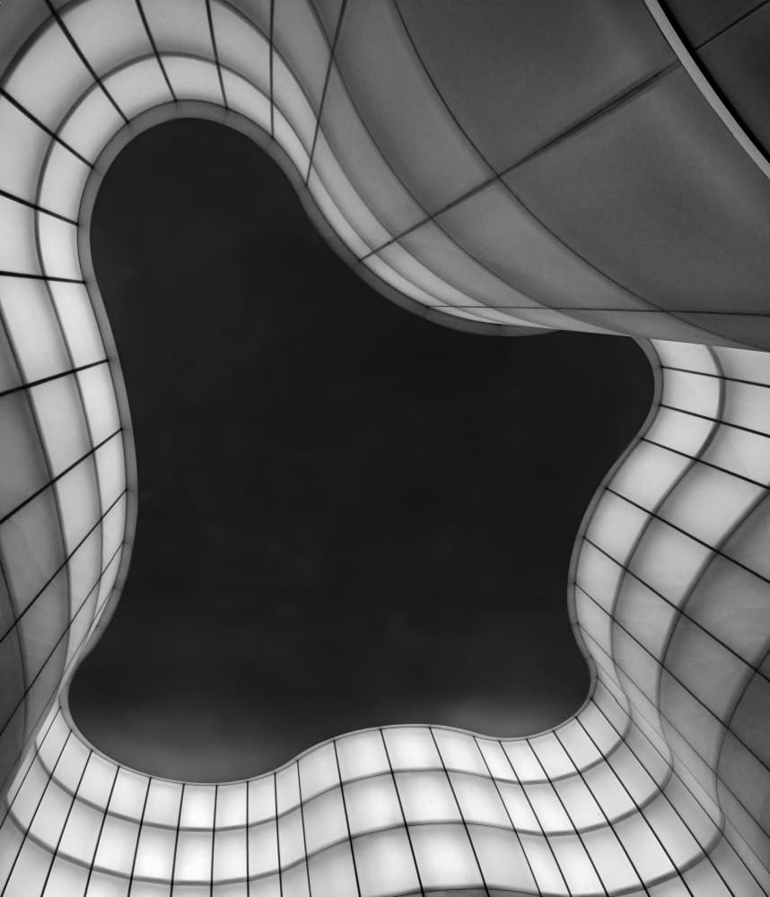 Dynamic Architectural Flow by Fiorenzo Rondi — canvas wall art