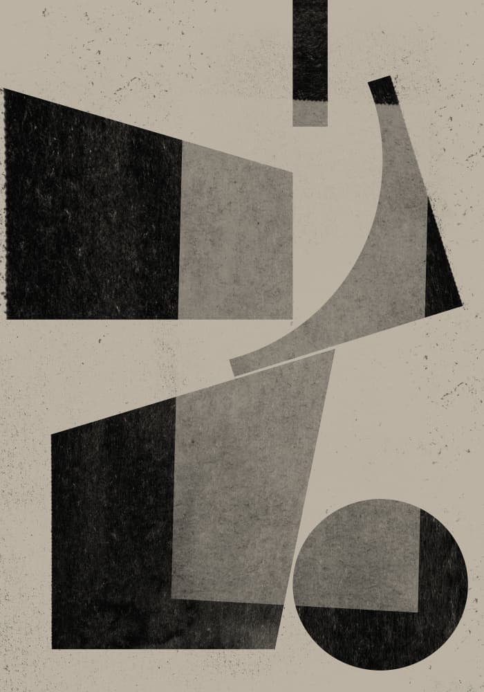 Geometric Harmony by THE MIUUS STUDIO — canvas wall art