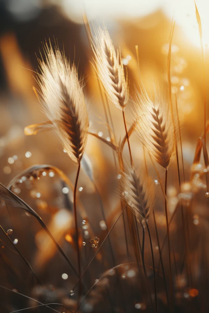 Golden Whisper Fields by Treechild — canvas wall art