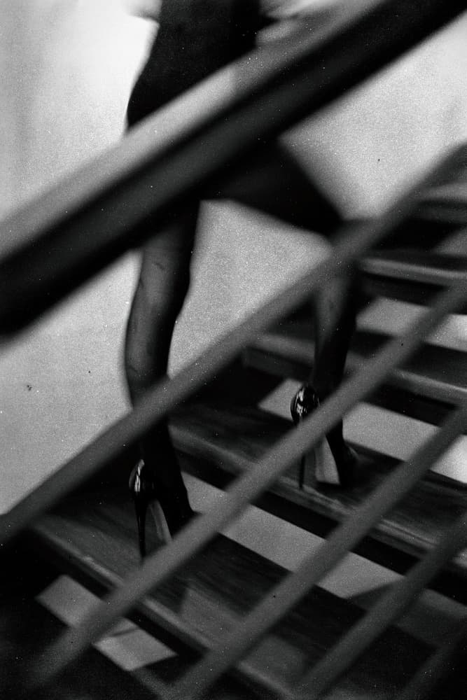 High Heels On Stairs by Erik Schottstaedt — canvas wall art