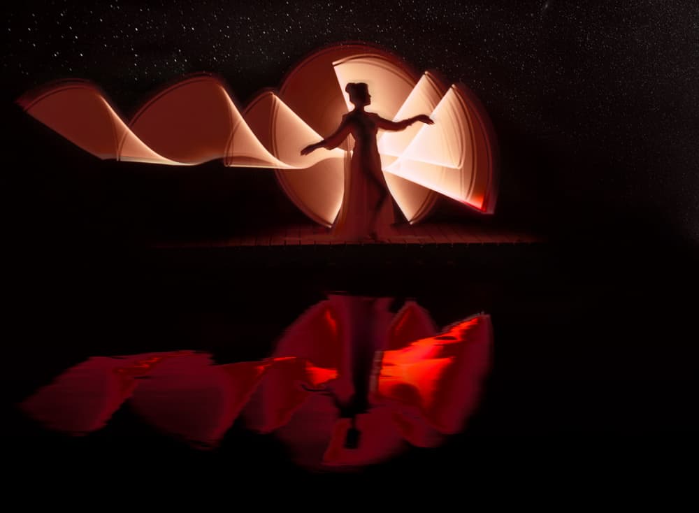 Ethereal Light Dance by Grace Guo APA — canvas wall art