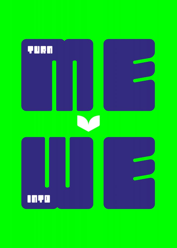 Me To We Concept by Andreas Magnusson — canvas wall art