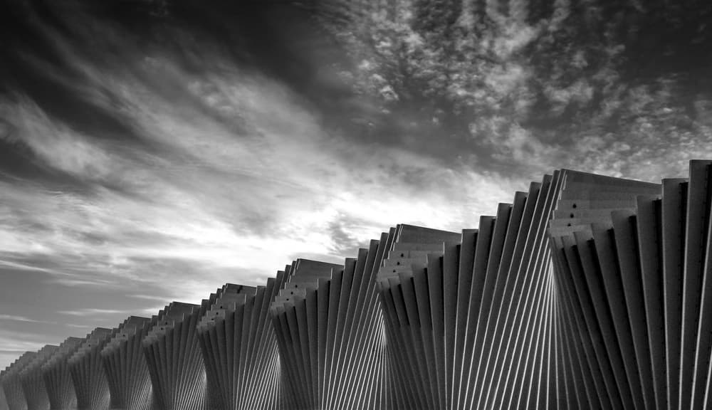 Modern Geometric Architecture by Giorgio Toniolo — canvas wall art