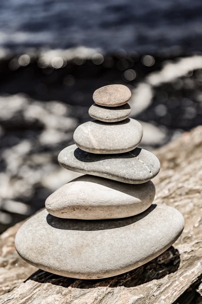 Stone Serenity by Shot by Clint — canvas wall art
