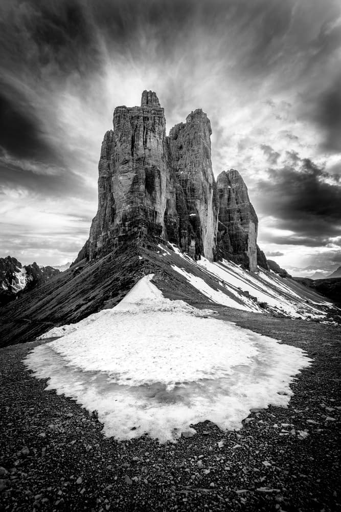 Towering Mountain Peaks by Franco Ameli — canvas wall art