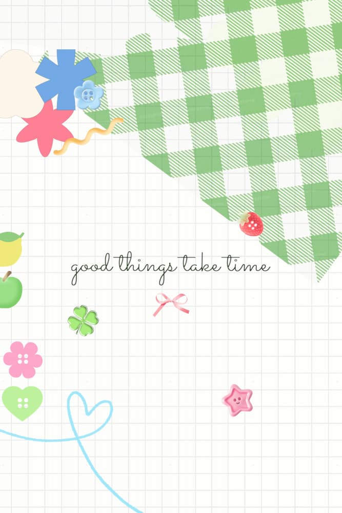 Good Things Take Time Collage by Xuan Thai — canvas wall art