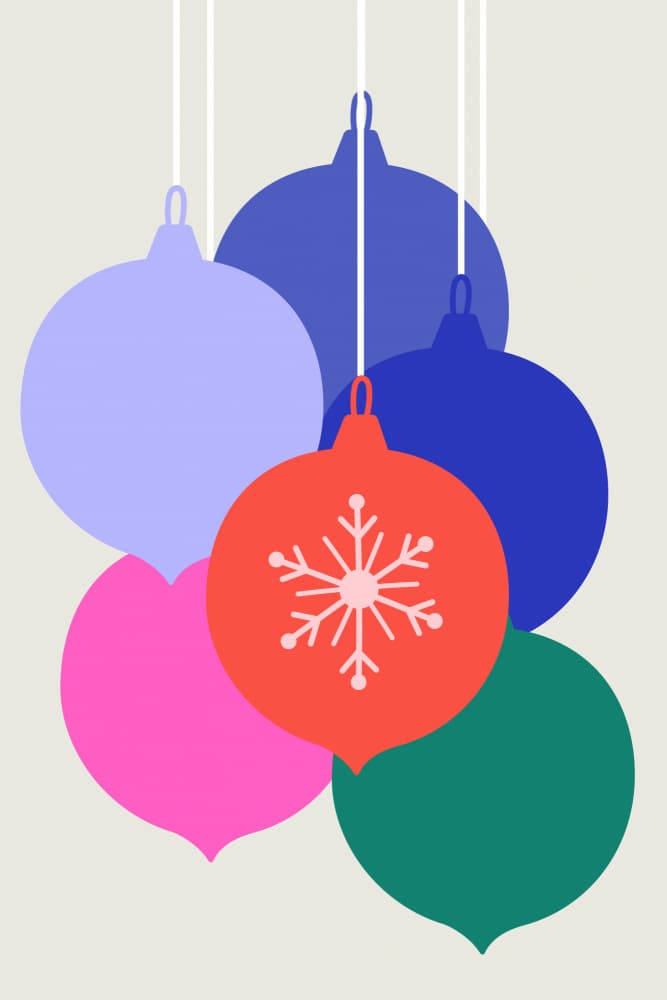 Xmas Christmas (2025) – 00036 by Kubistika — canvas wall art