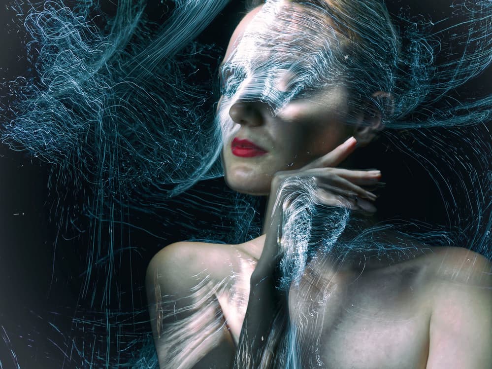 Ethereal Light Portrait by Dan-Stefan Susa — canvas wall art