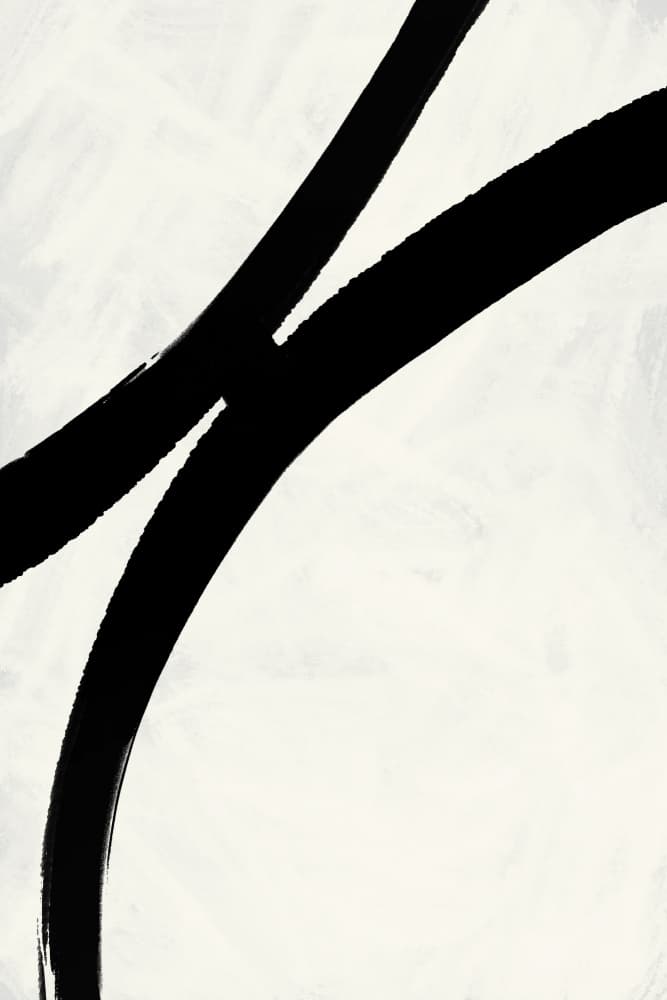 Curved Strokes by Treechild — canvas wall art