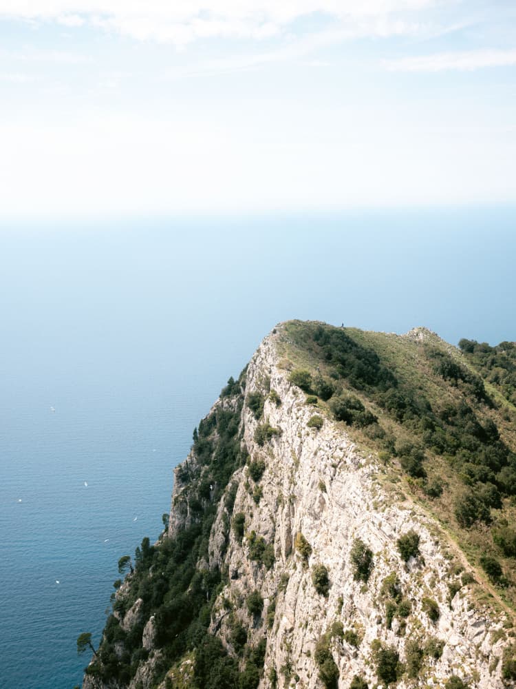 Mount Solaro Capri by Raisa Zwart — canvas wall art