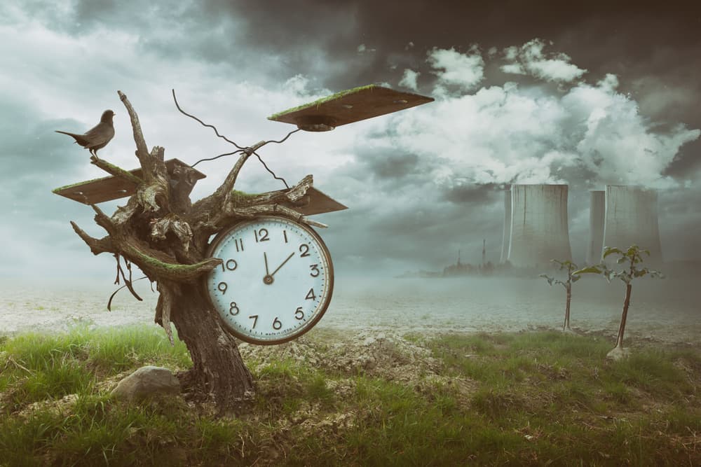 Desolate Industrial Time by Peter Cakovsky — canvas wall art