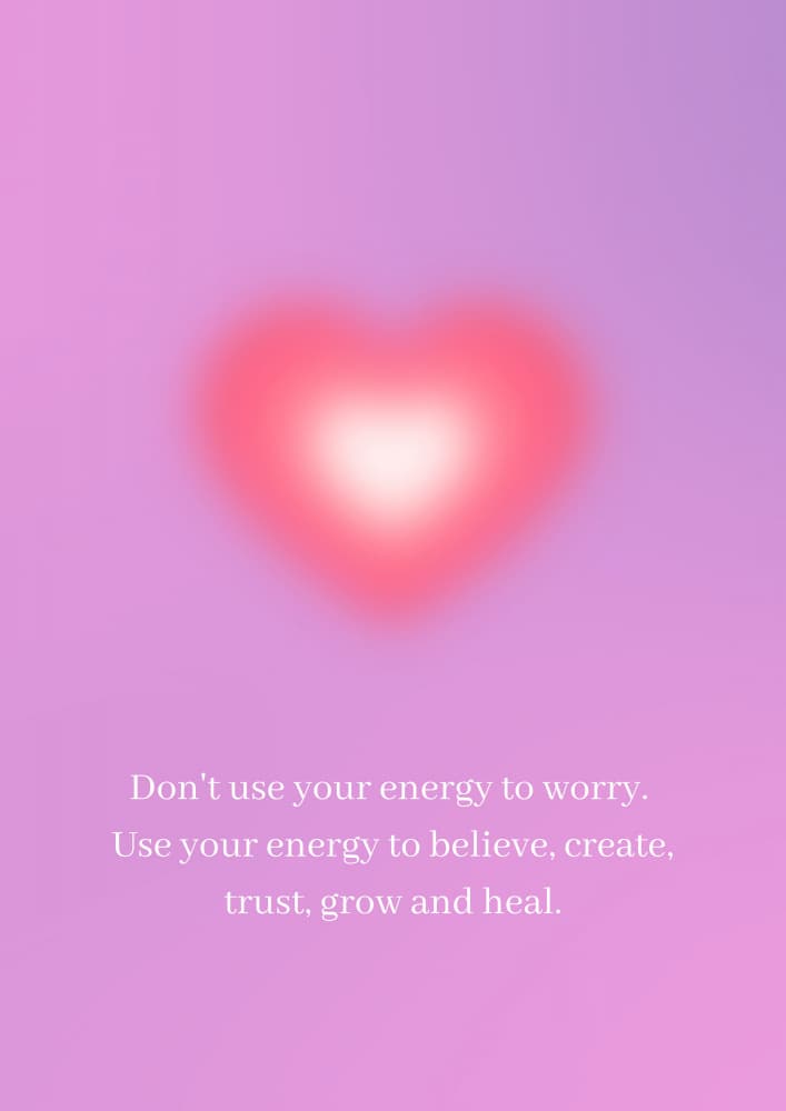 Inspirational Heart Glow by Amélie — canvas wall art