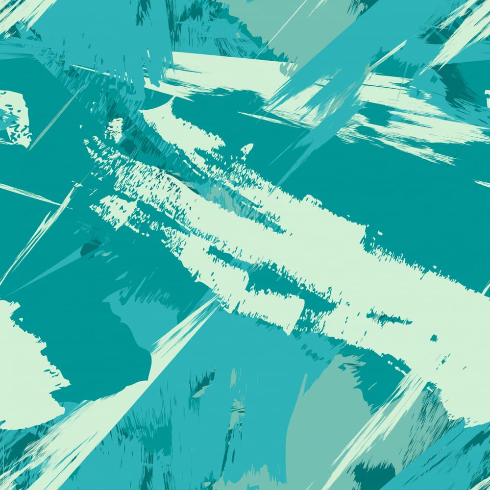 Vibrant Brushstroke Abstract by Marika Barsrsind — canvas wall art