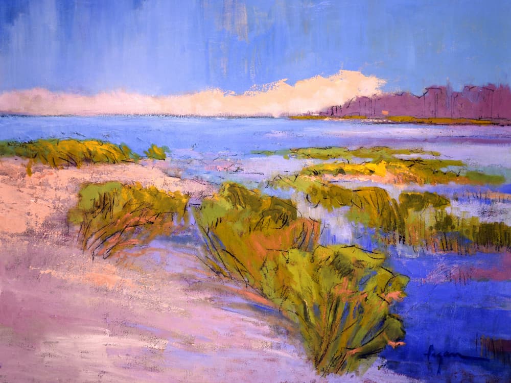 Coastal Serenity by Dorothy Fagan — canvas wall art