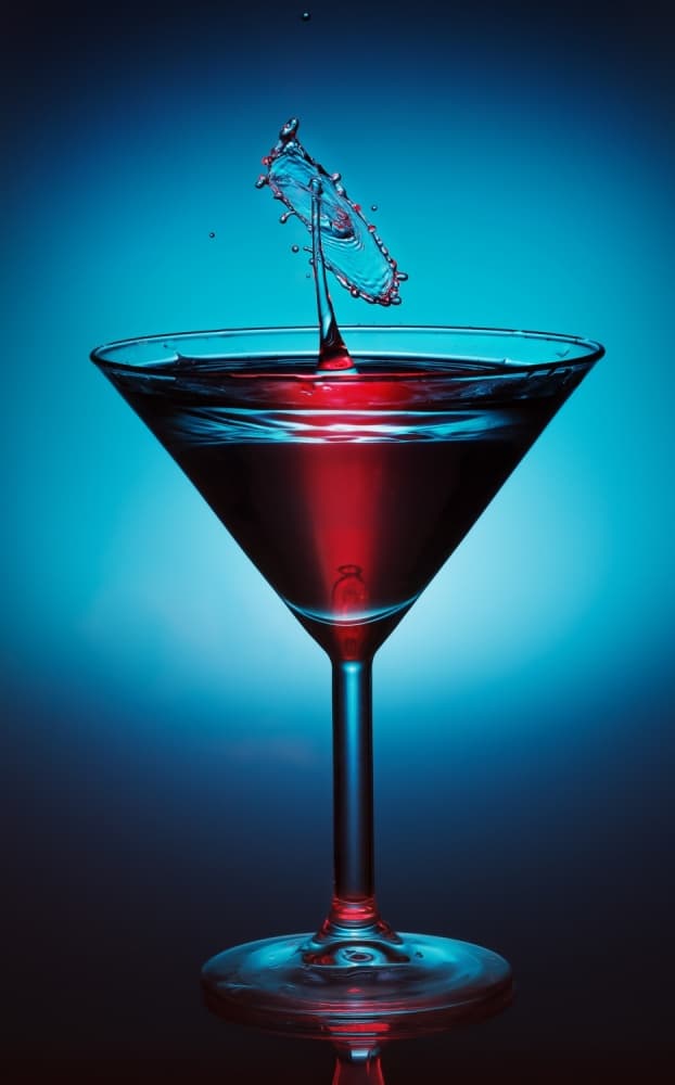 Frozen Martini Splash by Heinz Trebuth — canvas wall art
