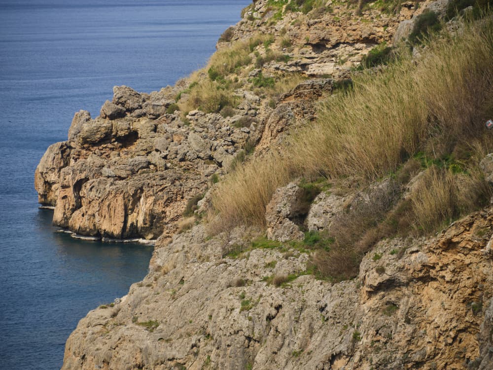 Rugged Coastal Cliffs by engin akyurt — canvas wall art