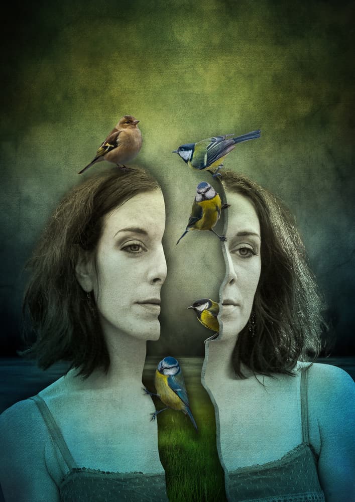 Inner Nature Woman by Lucyna Łazarska  ( Lucynda Lu ) — canvas wall art