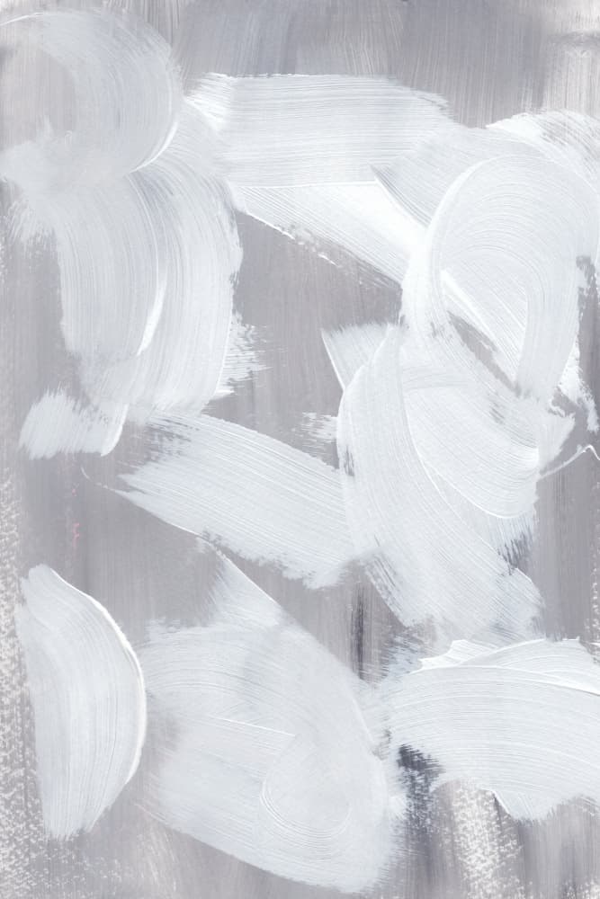 Grey touching White by uplusmestudio — canvas wall art
