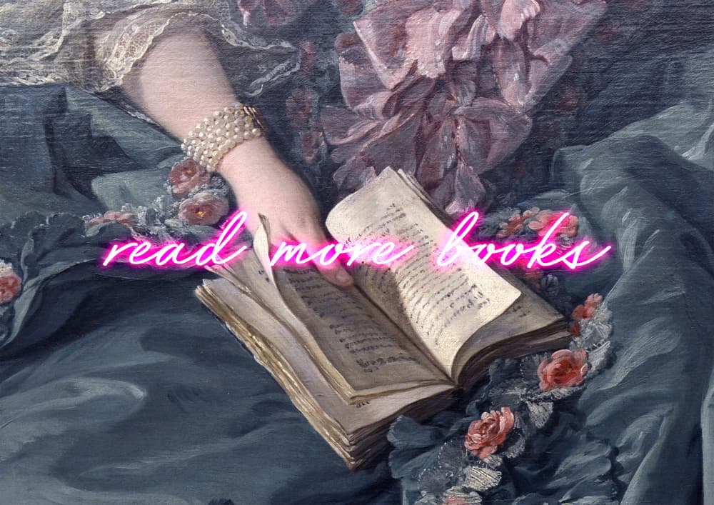 Classical Hand Reading by Talitha McQueen — canvas wall art